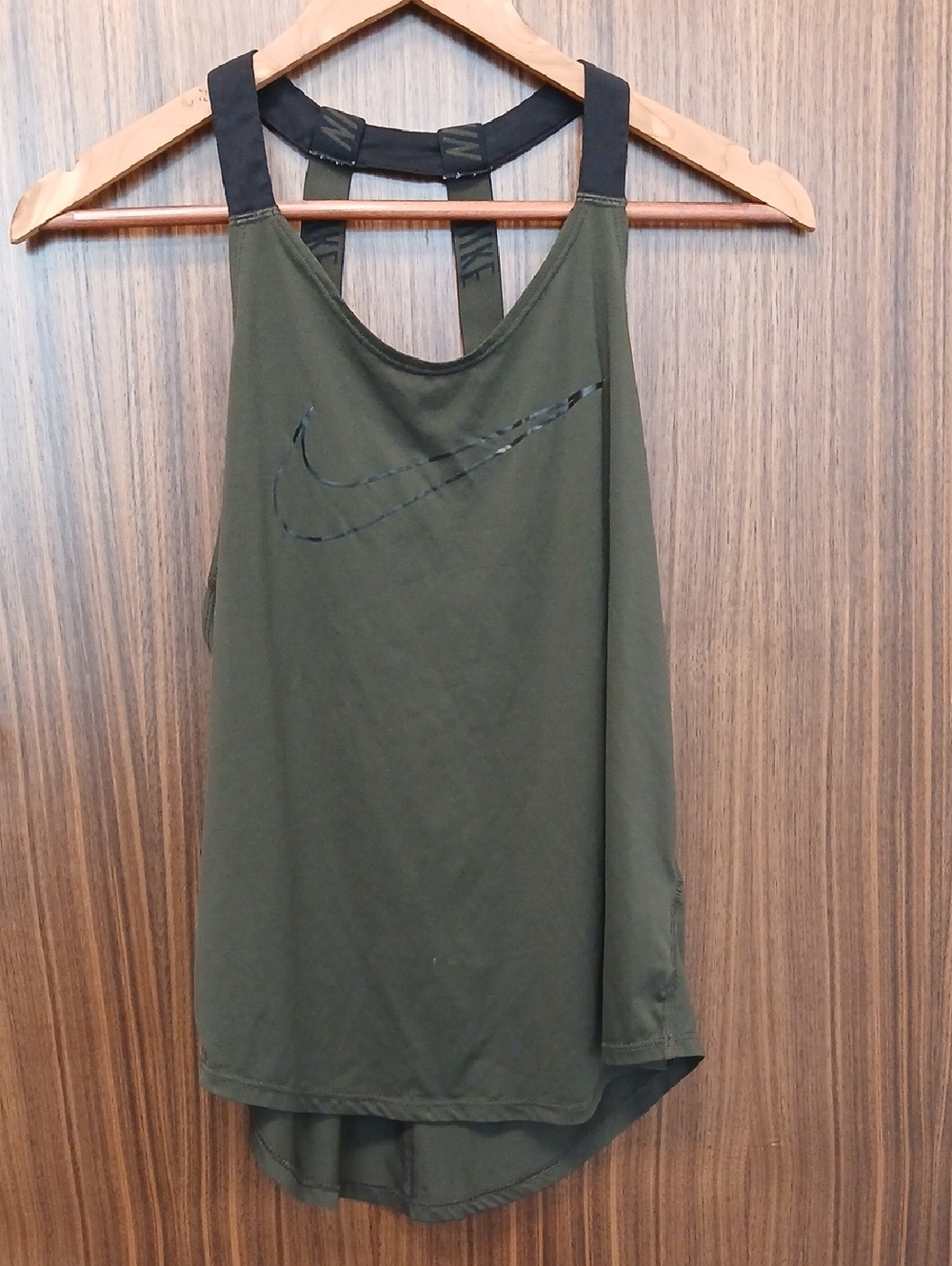 NIKE Army Green Tank Top SZ S